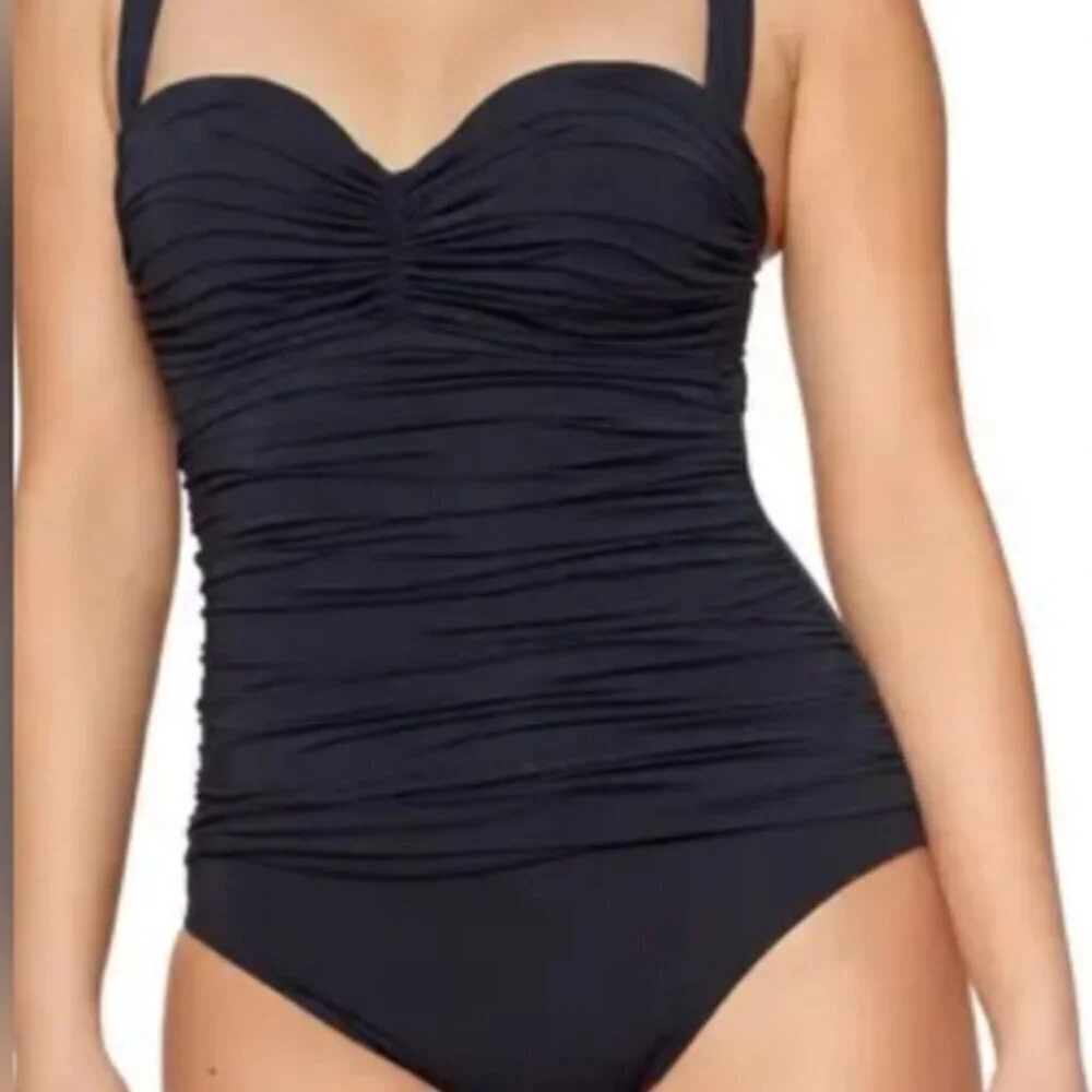 Bleu by Rod Beattie One Piece Swimsuit Size 12 NWT